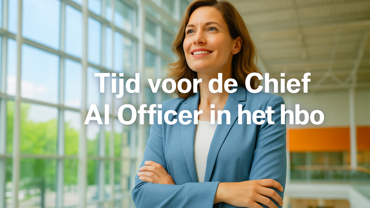 Waarom AI in het HBO niet langer zonder regie kan